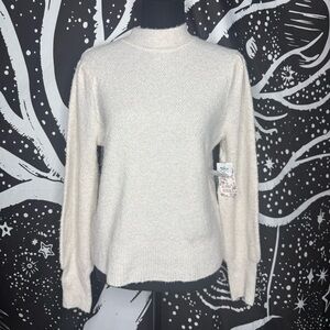 Pink Republic Cream Crew Neck Sweater
